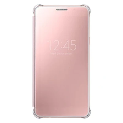 Afbeelding van Samsung clear view cover roze goud voor A510 Galaxy A5 2016