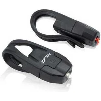 Afbeelding van XLC Safety Fietsverlichting set LED Batterij Zwart Universeel