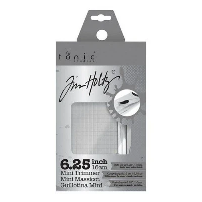 Afbeelding van Tim Holtz Guillotine Mini Papiersnijder Grijs