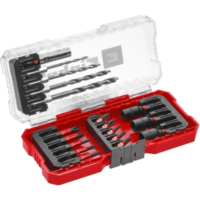 Afbeelding van Einhell 108709 Dopsleutel bitinzetset 1/4 (6.3 mm) 18 delig