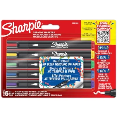 Image de Marqueur créatif pointe pinceau Sharpie Brush assorti