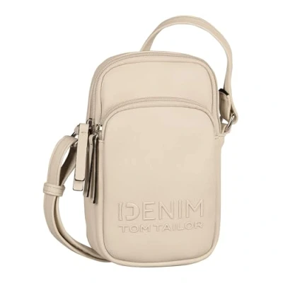 Afbeelding van TOM TAILOR Schoudertas mobiele telefoon Maxime Mobile Phone Case Beige