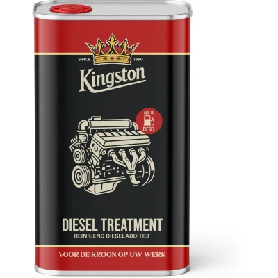 Afbeelding van Kingston diesel treatment 1 liter, blik met schenkdop