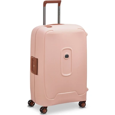 Afbeelding van Delsey Moncey 4 Wheel Trolley 69 pink Harde Koffer