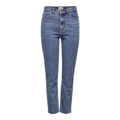 Afbeelding van ONLY ONLEMILY LIFE HW ST RAW CR AN MAE05 NOOS Dames Jeans Maat W25 X L32