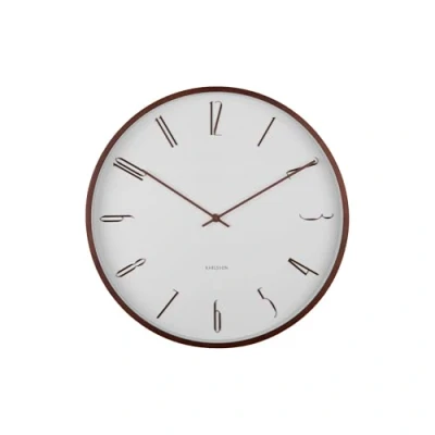 Afbeelding van Karlsson Wandklok Scandia Wit Ø40cm Scandinavisch