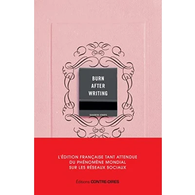 Afbeelding van BURN AFTER WRITING (FRANCAIS)