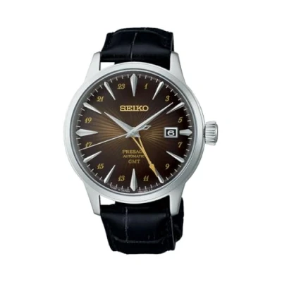 Afbeelding van Seiko heren Presage Automatic horloge SSK039J1 in de kleur Zwart