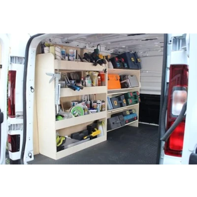Afbeelding van Vanify Planken voor Van RENAULT TRAFIC L2 2015+ Caja de herramientas y estantería trasera