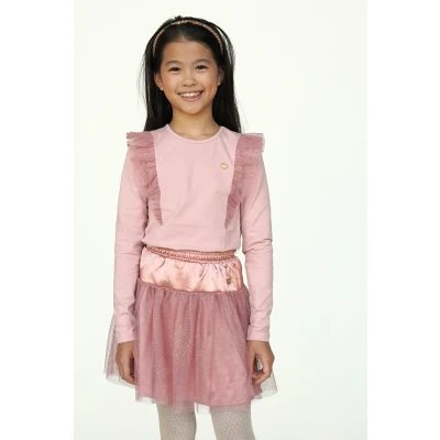 Afbeelding van Le Chic Treat Glitter tule Rok *roze* Meisjes 104