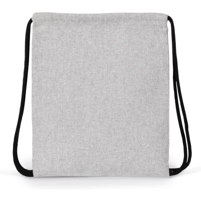 Afbeelding van Kimood Gerecycled rugzakje met koordje Kindermaat KI5103 Flint Grey