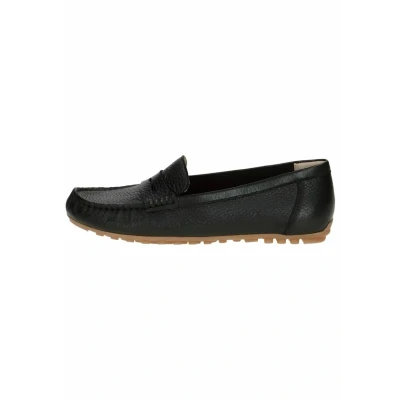 Afbeelding van Caprice Mokassin Mocassins, Dames, Maat: 37, Black deer 003 Leer