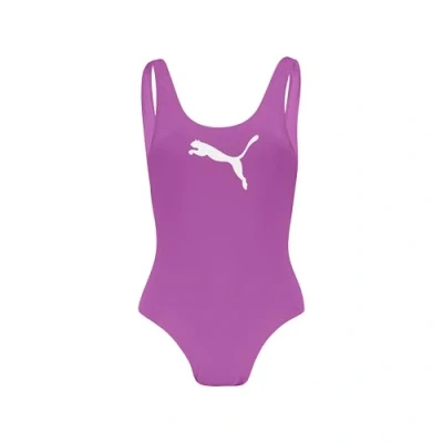 Image de PUMA Maillot de bain pour femme, magenta, XS
