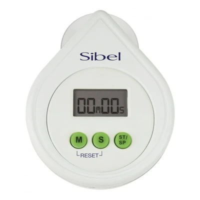 Afbeelding van Sinelco Drop Digitaal Klokje Wit Haibu by Kapperskorting.com