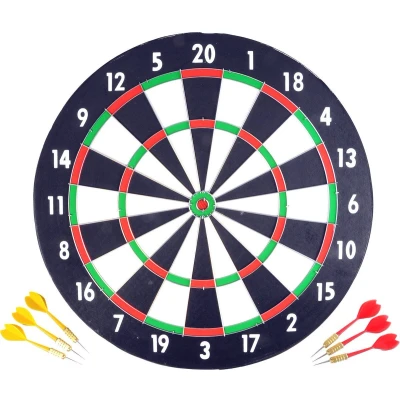 Afbeelding van Longfield Dartbord + Dartpijlen 18 Gr