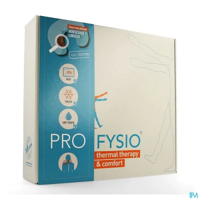 Image de Profysio Lin Graine Coussin Horse Shoe Cervico