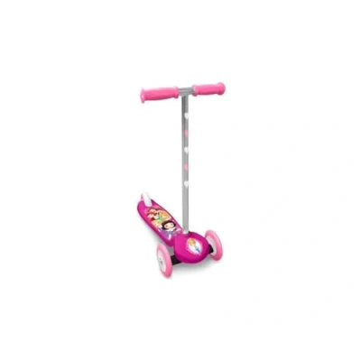 Afbeelding van Disney Princess 3 wiel Kinderstep Step Meisjes Roze