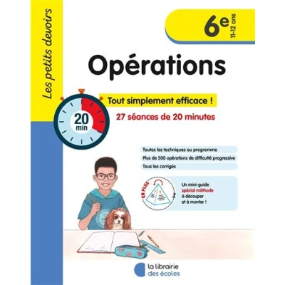Image de Les petits devoirs Opérations 6e