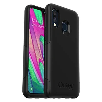 Afbeelding van OtterBox voor Galaxy A40, schokbestendig hoesje, Commuter Lite serie, zwart levering zonder verpakking