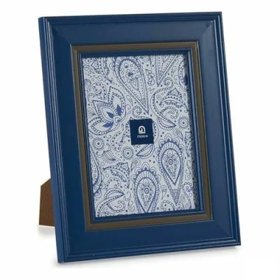 Afbeelding van Fotolijsten 23 x 28 2 cm Kristal Blauw Plastic (6 Stuks)