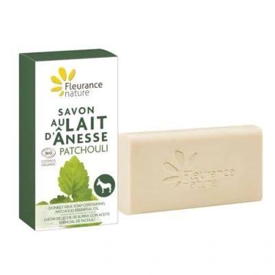 Afbeelding van Fleurance Nature Ezelinnenmelkzeep Patchouli Bio 100 g