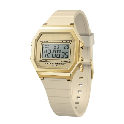 Afbeelding van Ice Watch Retro Digitaal horloge, Dames, Maat: One Size, Almond skin