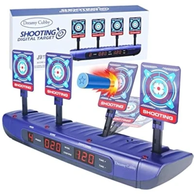 Afbeelding van doel voor zenuw, automatisch geluidseffect en intelligent Nerf N Strike Elite/Mega/Rivaal speelgoed 5, 6, 7, 8, 9, 10, 11, 12 jaar, kinderen, jongens, verjaardagscadeaus Pasen