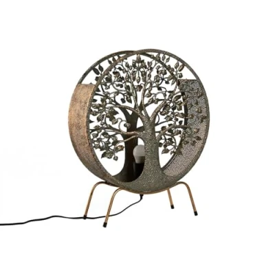 Afbeelding van Bureaulamp Home ESPRIT Gouden Metaal 50 W 220 V 40 x 13 49 cm