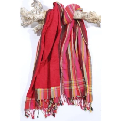 Afbeelding van Kikoy Strandlaken Kitale Mixed Stripes van PURE Kenya