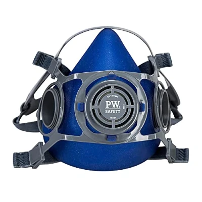Afbeelding van Auckland Halfgelaat Masker maat L, Blue