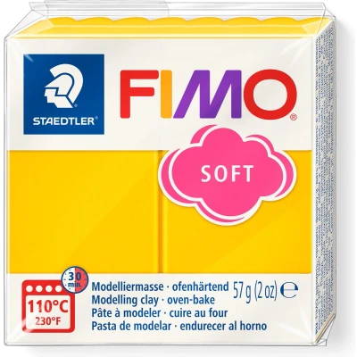 Afbeelding van Fimo klei soft Zonnegeel Nummer 16 57Gram