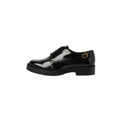 Afbeelding van Tamaris Halbschuh Veterschoenen, Dames, Maat: 36, Black Kunststof