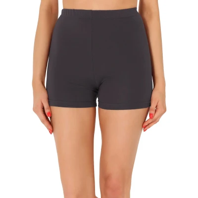 Afbeelding van Merry Style MS MS10 391 LE Dames Leggings Sport Vrijetijdsbroek Hotpants Shorts Boxershorts Kort Viscose Grafiet XXL