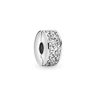Afbeelding van PANDORA Timeless Comfort ketting, Zilver, Zirkoniumoxide