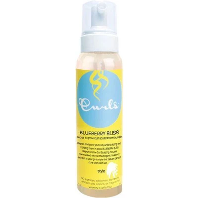 Afbeelding van Curls Blueberry Bliss Repair and Glow Sculpting Mousse 6oz