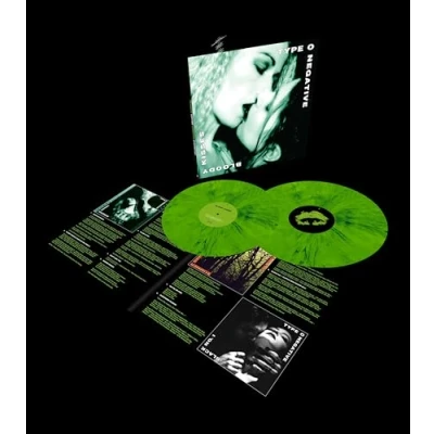 Afbeelding van Type O Negative Bloody Kisses (Limited Edition Green with Black Mix 2LP)