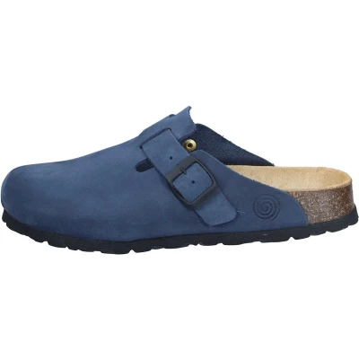 Afbeelding van Dr. Brinkmann Clogs, Heren, Maat: 44, Blau Nubukleer
