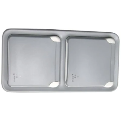 Afbeelding van Legrand 069744 Contactdoos Plexo Grijs
