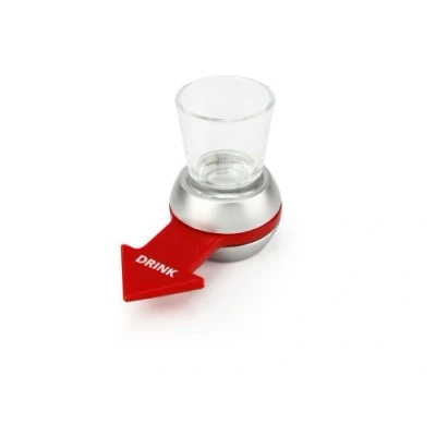 Afbeelding van Alcohol drankspel/drinkspel shot spinner feestartikelen Shotjes spel Vrijgezellenfeest artikelen