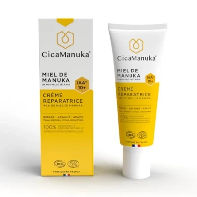 Afbeelding van CicaManuka Manuka Honing Repair Cream 40% IAA 10+ Biologisch 40 ml