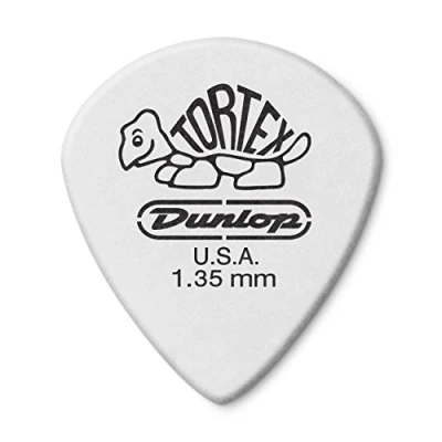 Afbeelding van Jim Dunlop Tortex White Jazz III Plectrum 1.35 mm 12 pack
