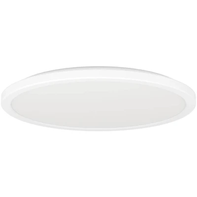 Afbeelding van EGLO Rovito LED Opbouw Plafondlamp Ronde met Afstandsbediening Badkamerverlichting Kunststof Wit Warm Koud, IP44, Ø 39 cm