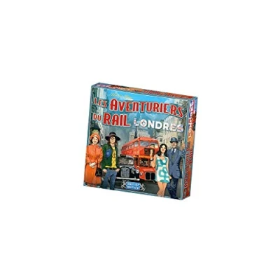Image de Jeu de stratégie Asmodee Les Aventuriers du Rail Londres