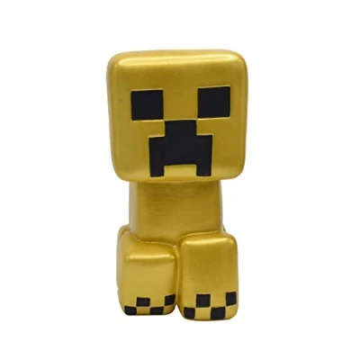 Afbeelding van Just Toys LLC Minecraft Gold Creeper Mega SquishMe