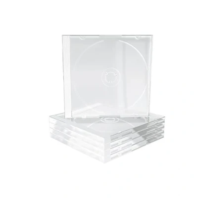 Afbeelding van MediaRange CD Jewelcase 10.4mm 1 Disc Transparant 100 Stuks