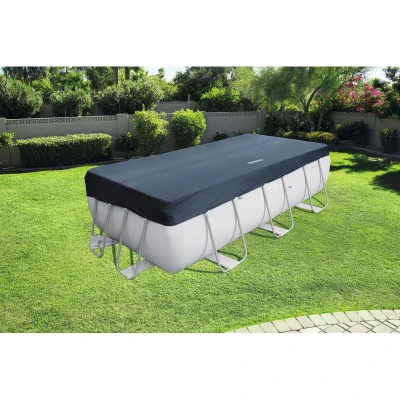 Afbeelding van Bestway Flowclear Cover Power Steel Rechthoek 404 /412