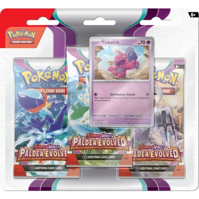 Afbeelding van Pokemon Scarlet &amp; Violet Paldea Evolved 3 Booster Blister: Varoom