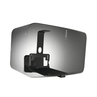 Afbeelding van Vogels Black Univ L Speaker Wall Mount