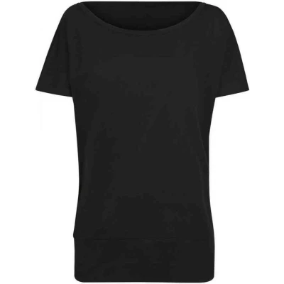 Afbeelding van Urban Classics Dames Tshirt 3XL Batwing Zwart