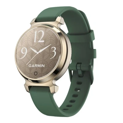 Afbeelding van Siliconen bandje Donkergroen Garmin Lily 2